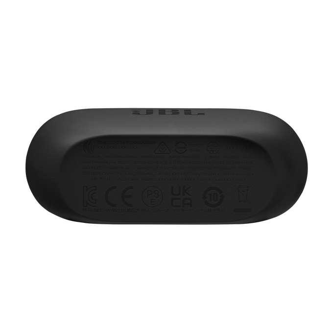 Bluetooth-гарнитура JBL Wave Buds 2, цвет черный
