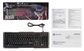 Клавиатура Oklick KeyBoard 717G BLACK DEATH 476395, цвет черный
