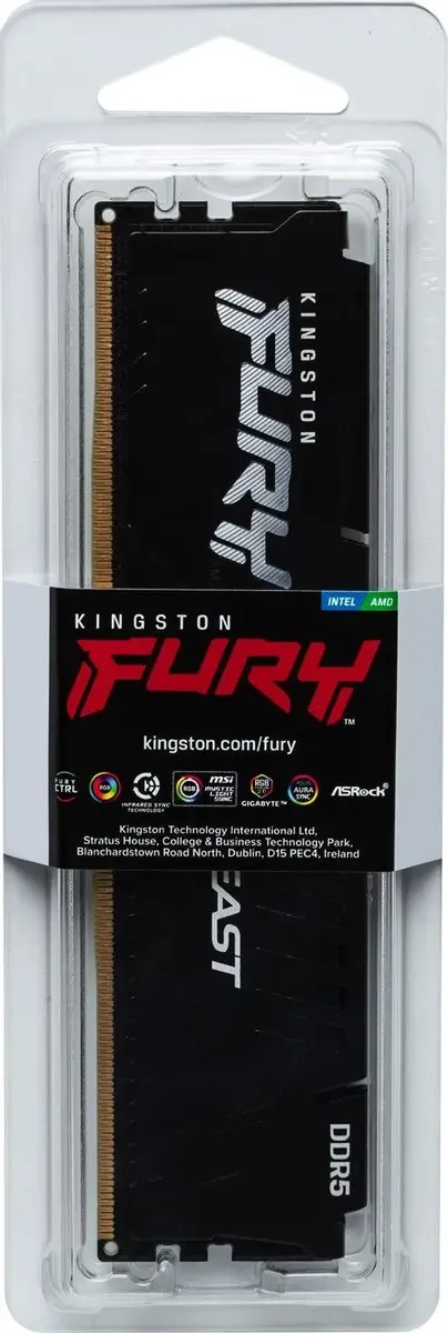 Оперативная память Kingston FURY Beast Black EXPO 32GB 5600MT/s DDR5 CL40, KF556C40BB2-32, RTL