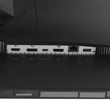 Монитор Lenovo 27" T27h-30 Black/Red, 16:9, IPS, 2560x1440, 4ms, 350cd, 60Hz, 1xHDMI, 1xDP, USB-C, 4xUSB, LAN, HAS