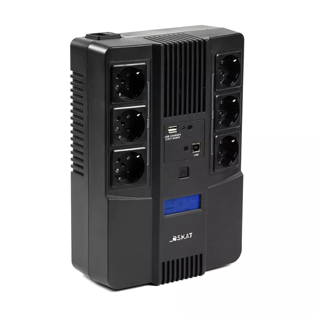 ИБП Бастион SKAT-UPS Line-interactive 1000-AID-IN-1X9-8 (8935) (SKAT-UPS 800 AID)