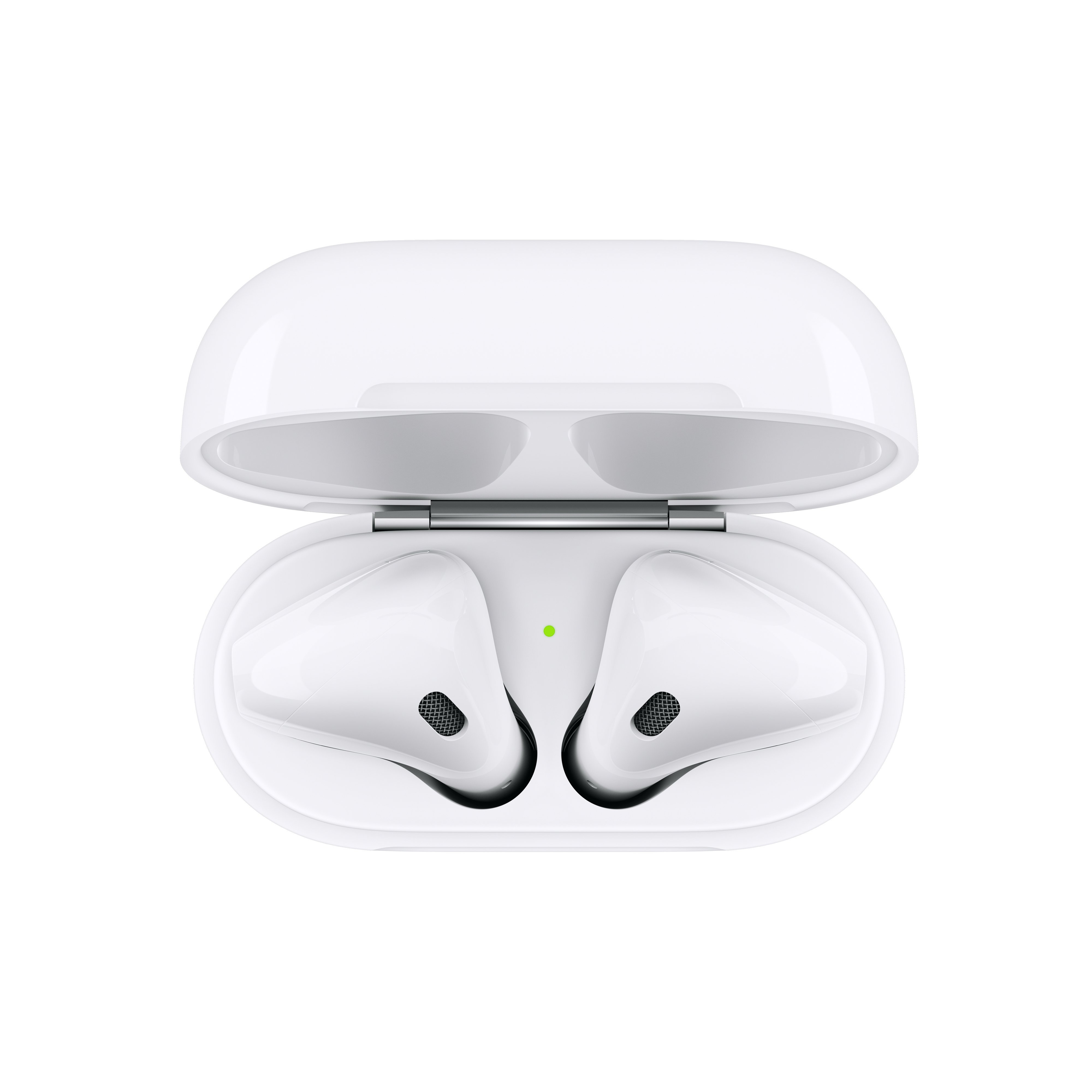 Наушники Apple AirPods 2 (2019) в футляре с возможностью беспроводной зарядки, цвет белый