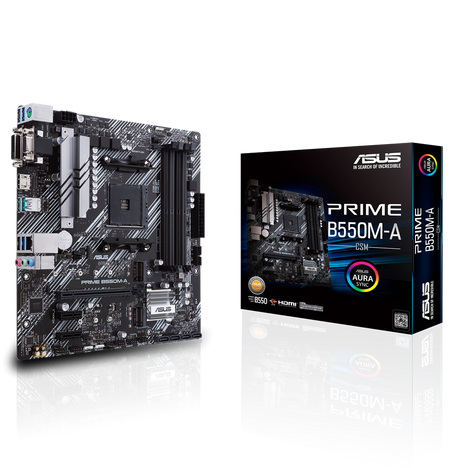 Материнская плата ASUS AMD B550 PRIME B550M-A/CSM