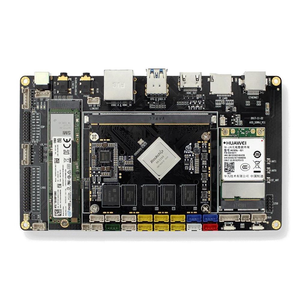 Одноплатный компьютер FireFly AIO 3399J
