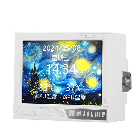 Кулер Процессорный Thermalright Водяное охлаждение Mjolnir Vision 360 WHITE ARGB
