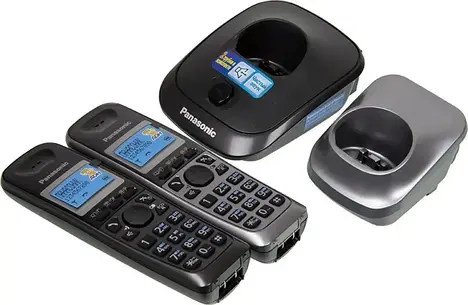 SIP-DECT телефон Panasonic TG2512, 2 трубки