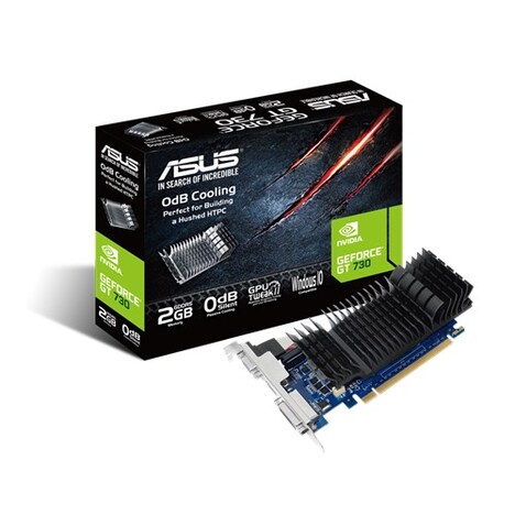 Видеокарта ASUS GeForce GT 730 2 ΓБ Retail