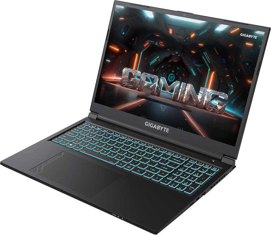 Ноутбук Gigabyte G6 KF Intel Core i7-12650H (черный)