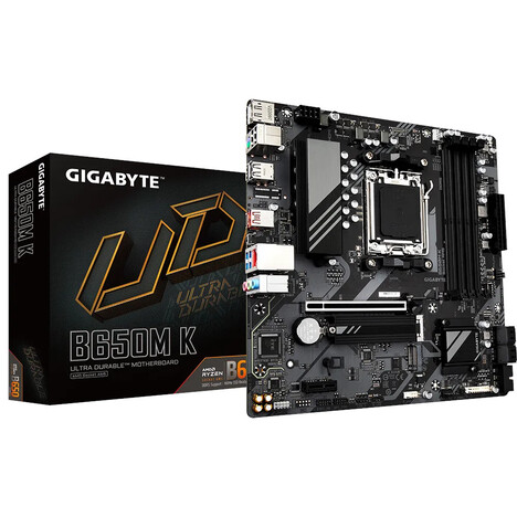 Материнская плата Gigabyte AM5 AMD B650 B650M K