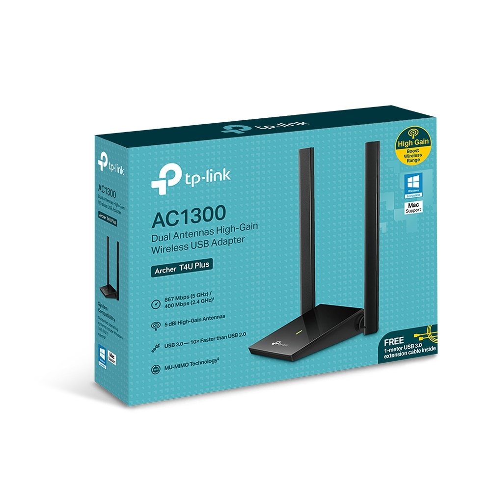 Адаптер Wi-Fi TP-LINK Archer T4U PLUS