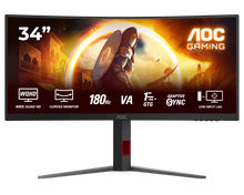Монитор AOC CU34G4 34.0-inch черный