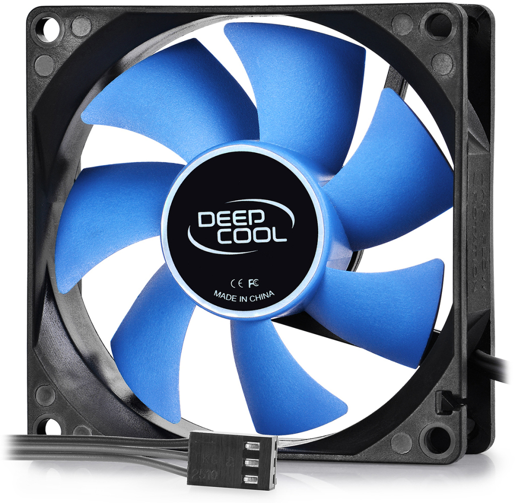 Устройство охлаждения(кулер) Deepcool Ice Edge Mini FS V2.0 Soc-AM5/AM4/1200/1700/1851 черный/синий 3-pin 25dB Al+Cu 100W 276gr Ret (DP-MCH2-IEMV2)