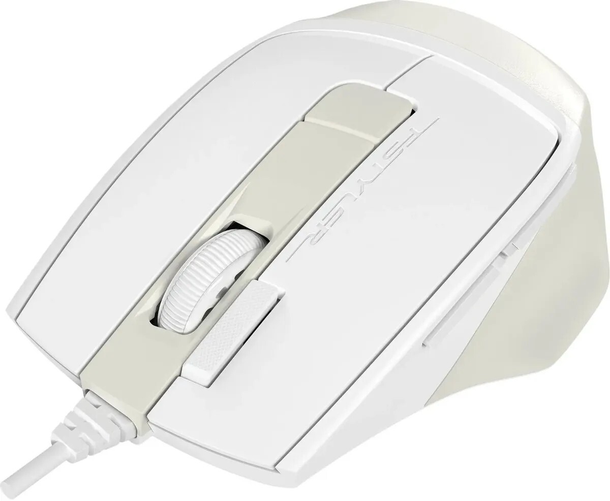 Мышь A4tech Fstyler FM45S Air FM45S AIR USB (CREAM BEIGE), цвет бежевый