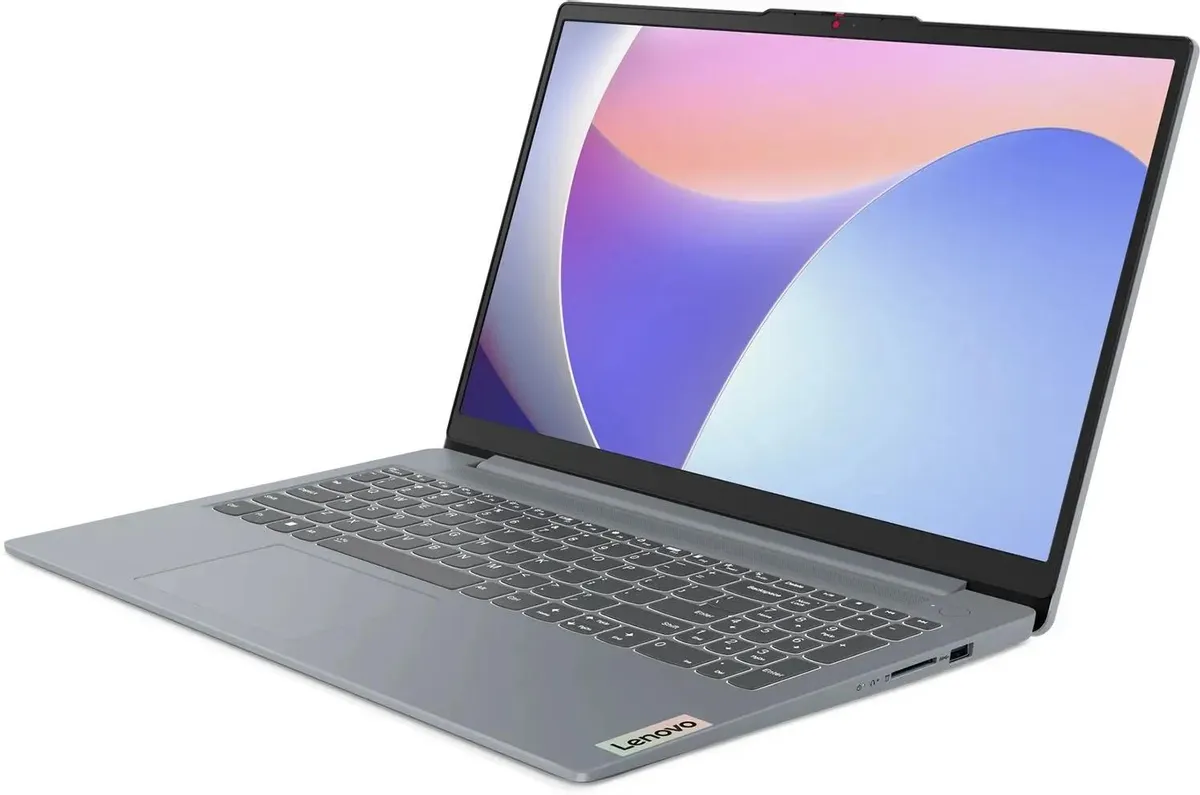 Ноутбук Lenovo IdeaPad Slim 3 15IRH8/15.6" Full HD 1920x1080/Intel Core i7 13620H/16 Gb/512 Gb SSD/Intel Iris Xe Graphics/No OS/серый/1.62 кг
