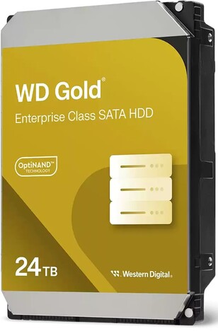 Жесткий диск  Western Digital Gold 3.5  24TB 7.2K SATA3