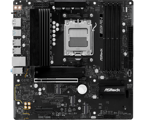 Материнская плата ASRock AM5 AMD B850 B850M PRO-A