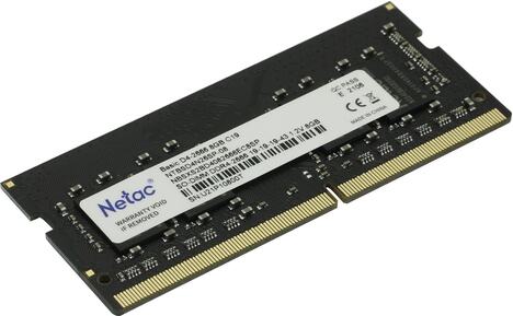 Оперативная память Netac DDR4  8GB, NTBSD4N26SP-08