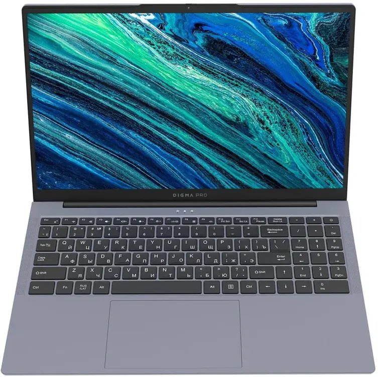Ноутбук Digma Pro Cursus Ryzen 5 3500U 16Gb SSD512Gb AMD Radeon Graphics 15.6" IPS FHD (1920x1080) Windows 11 Pro grey WiFi BT Cam 5500mAh (DN15R5-ADXW10)