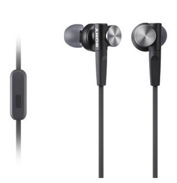 Гарнитура SONY MDR-XB50AP, цвет черный