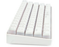 Клавиатура Oklick KeyBoard K763W 1920562, цвет белый