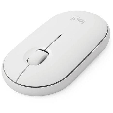 Мышь Logitech Pebble M350 910-005541, цвет белый