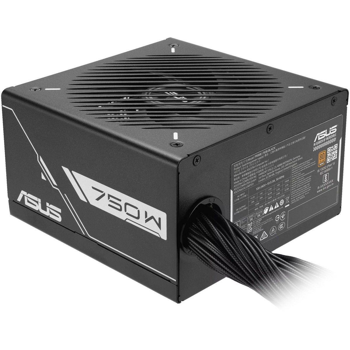 Блок питания ASUS PRIME 750W Bronze