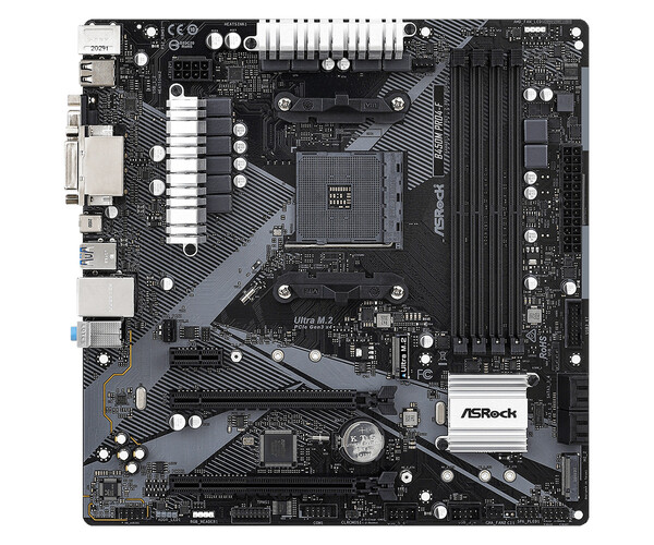 

Материнская плата ASRock AM4 AMD B450 B450M PRO4-F R2.0