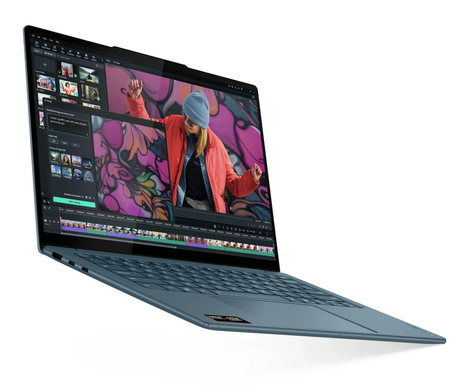 Ноутбук LENOVO Yoga Slim 7 G10 14AKP10 AMD Ryzen Al 7 350 (бирюзовый)