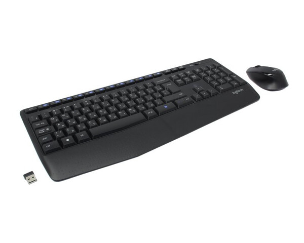 

Клавиатура+мышь Logitech Wireless Combo MK345 920-008534, цвет черный
