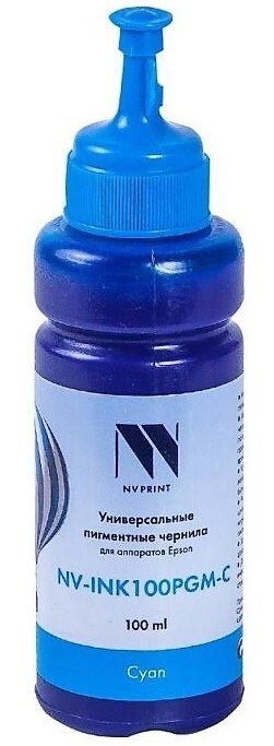 Чернильница NVPrint для аппаратов Epson, NV-INK100PGM-C