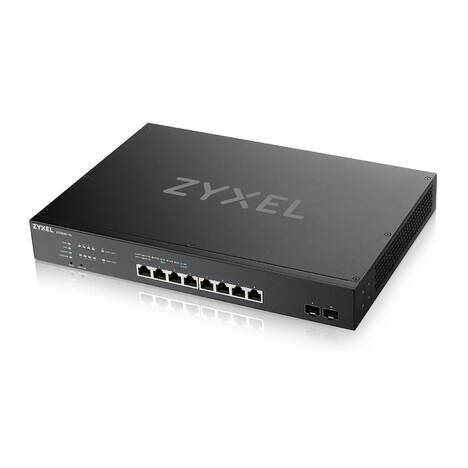 ZYXEL Hybrid Smart Switch ZYXEL NebulaFlex XS1930-10, rack 19 ", 8xRJ-45: 1 / 2.5 / 5 / 10G, 2xSFP +, standalone / cloud management