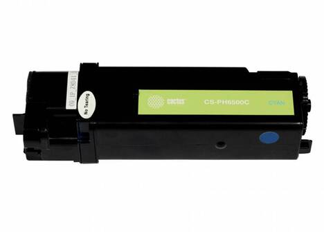 Тонер-картридж голубой Cactus CS-PH6500C