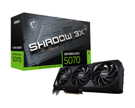 Видеокарта MSI GeForce RTX 5070 12 ΓБ Retail