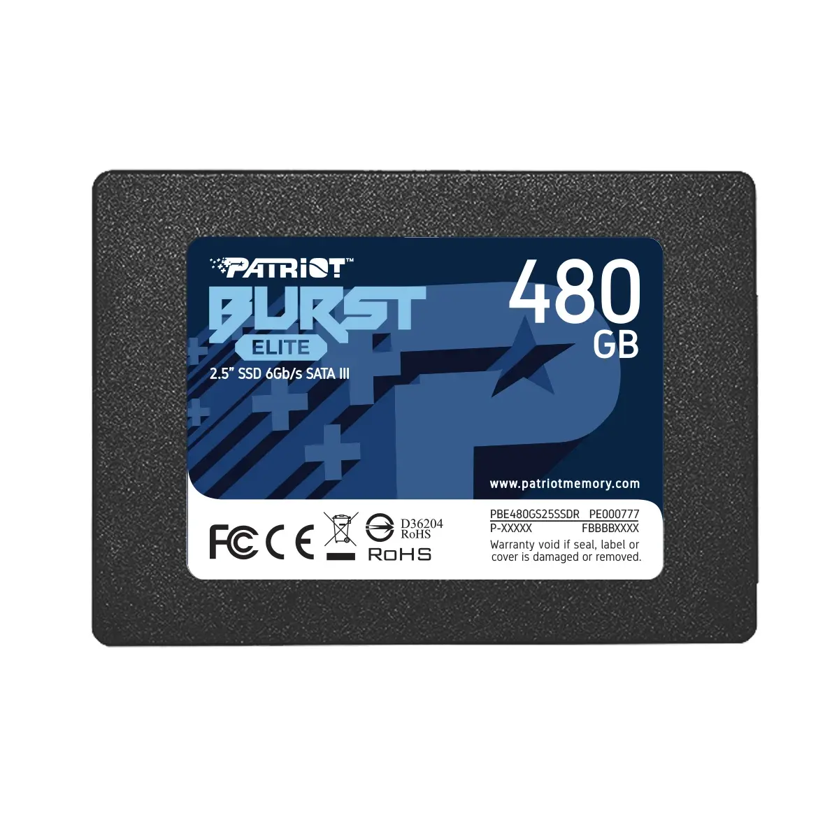 Внутренний твердотельный накопитель Patriot Burst Elite 480GB