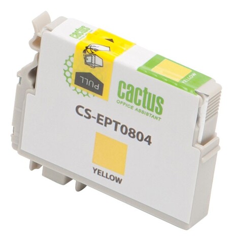 Картридж желтый Cactus CS-EPT0804