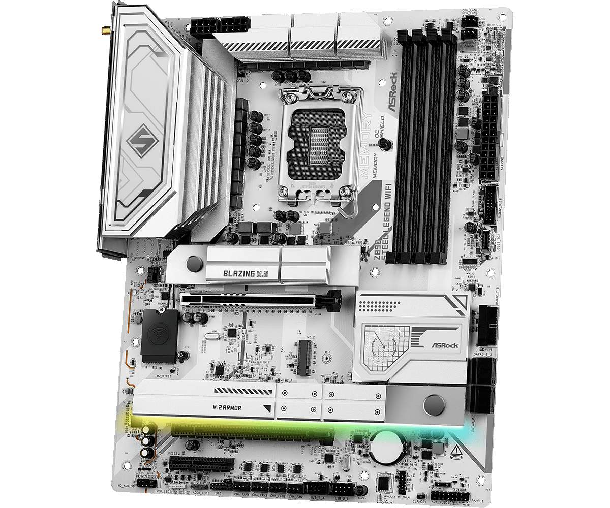 Материнская плата ASRock LGA 1851 Intel Z890 Z890 Steel Legend WiFi