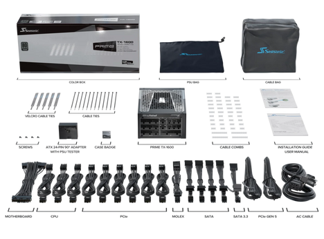 Блок питания Seasonic PRIME TX TX ATX 3.0 TX-1600
