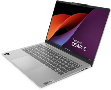 Ноутбук/ Lenovo IdeaPad Slim 5 14Q8X9 14&quot;(1920x1200 IPS)/Qualcomm Snapdragon X1P-42-100(3.4Ghz)/16384Mb/512PCISSDGb/noDVD/Int:Adreno X1-85/Cam/BT/WiFi/57WHr/war 1y/1.48kg/cloud grey/Win11Home + 65W, RU kbd