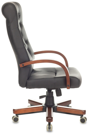 Кресло руководителя Бюрократ  T-9928WALNUT/ECO