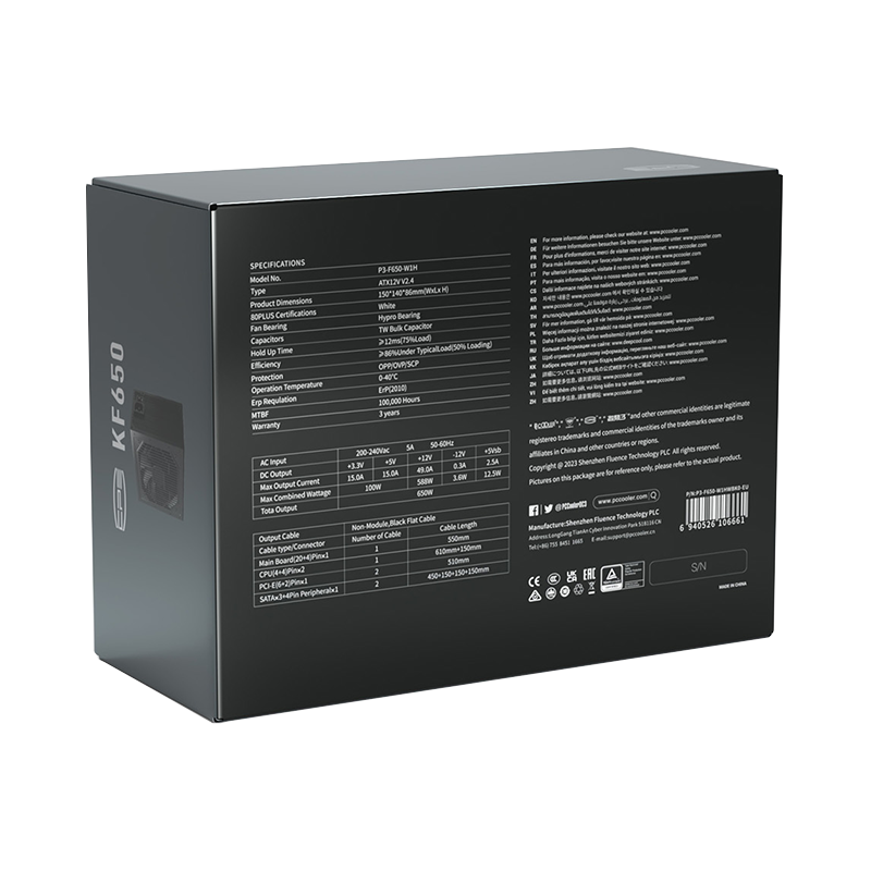Блок питания PCCooler KF650