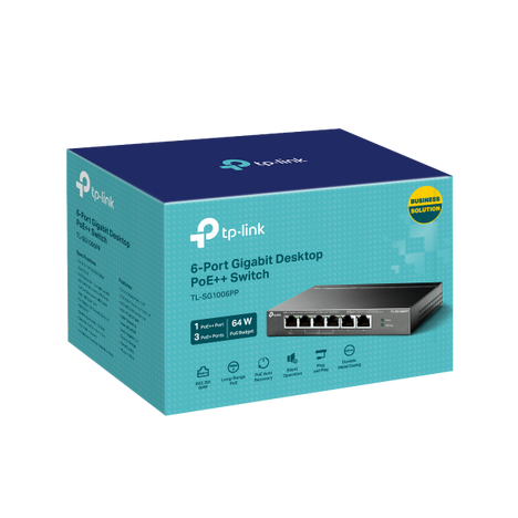 Коммутатор TP-LINK TL-SG1006PP