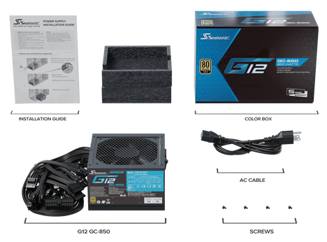 Блок питания Seasonic G12 GC-850