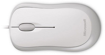 Мышь Microsoft Corporation Basic Mouse 4YH-00008, цвет белый