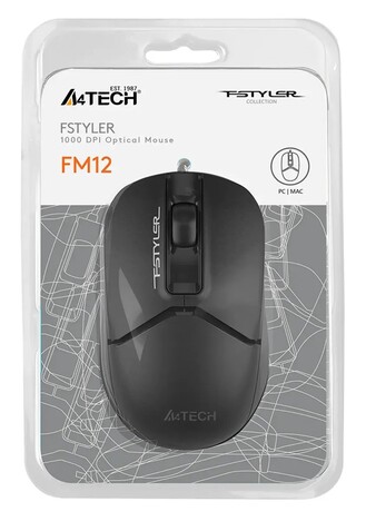 Мышь A4tech Fstyler FM12 BLACK