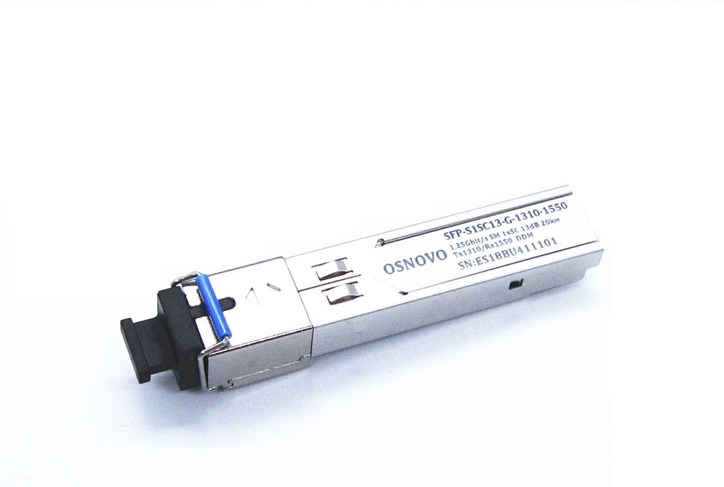 Трансивер OSNOVO SFP-S1SC13-G-1310-1550