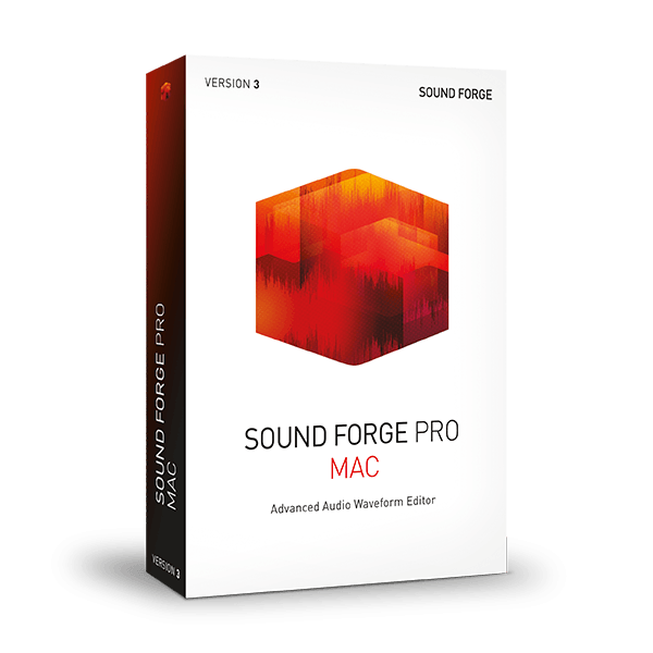 MAGIX SOUND FORGE Professional Mac 3