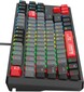 Клавиатура A4tech Bloody S87 Energy S87 USB ENERGY RED, цвет черный