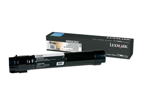 

Тонер-картридж черный Lexmark X950X2KG