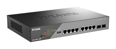 Коммутатор D-LINK DSS-200G-10MP