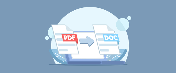 Изображение. Рисунок: иконки форматов PDF и DOC